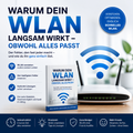 Warum dein WLAN langsam wirkt – obwohl alles passt